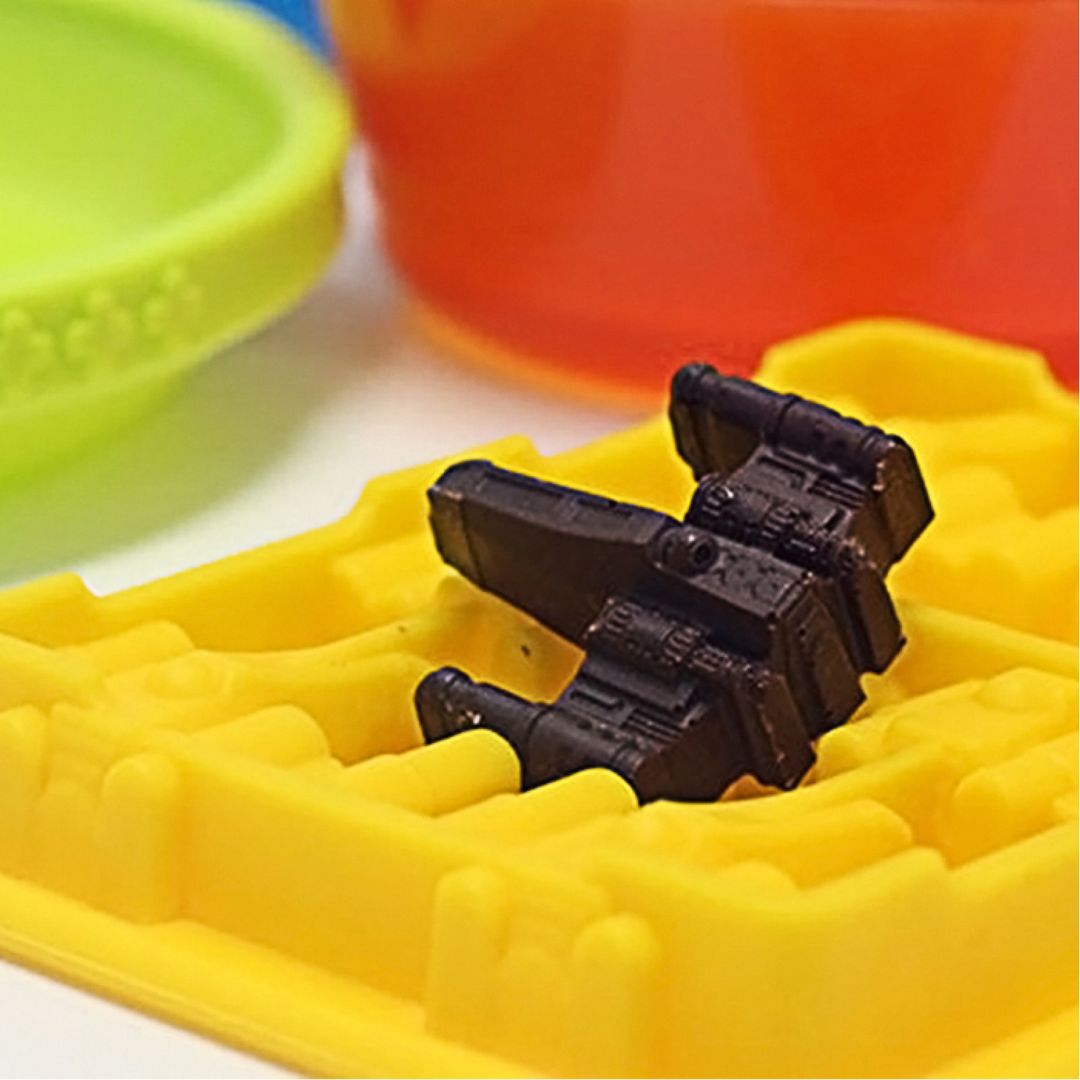 Форма для льда Star Wars Звездный истребитель T-65B X-wing Форма для льда Star Wars Звездный истребитель T-65B X-wing