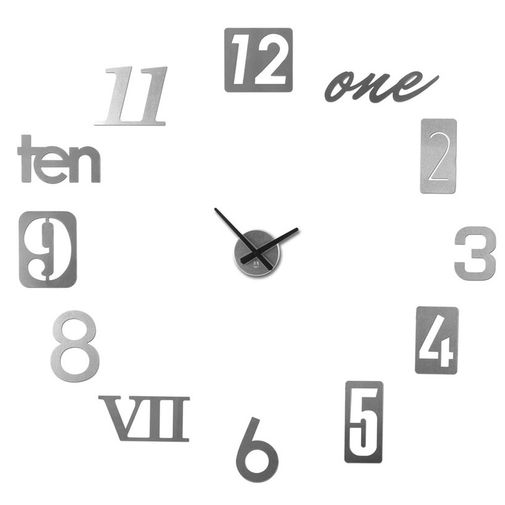 Часы настенные Numbra (Алюминиевый)