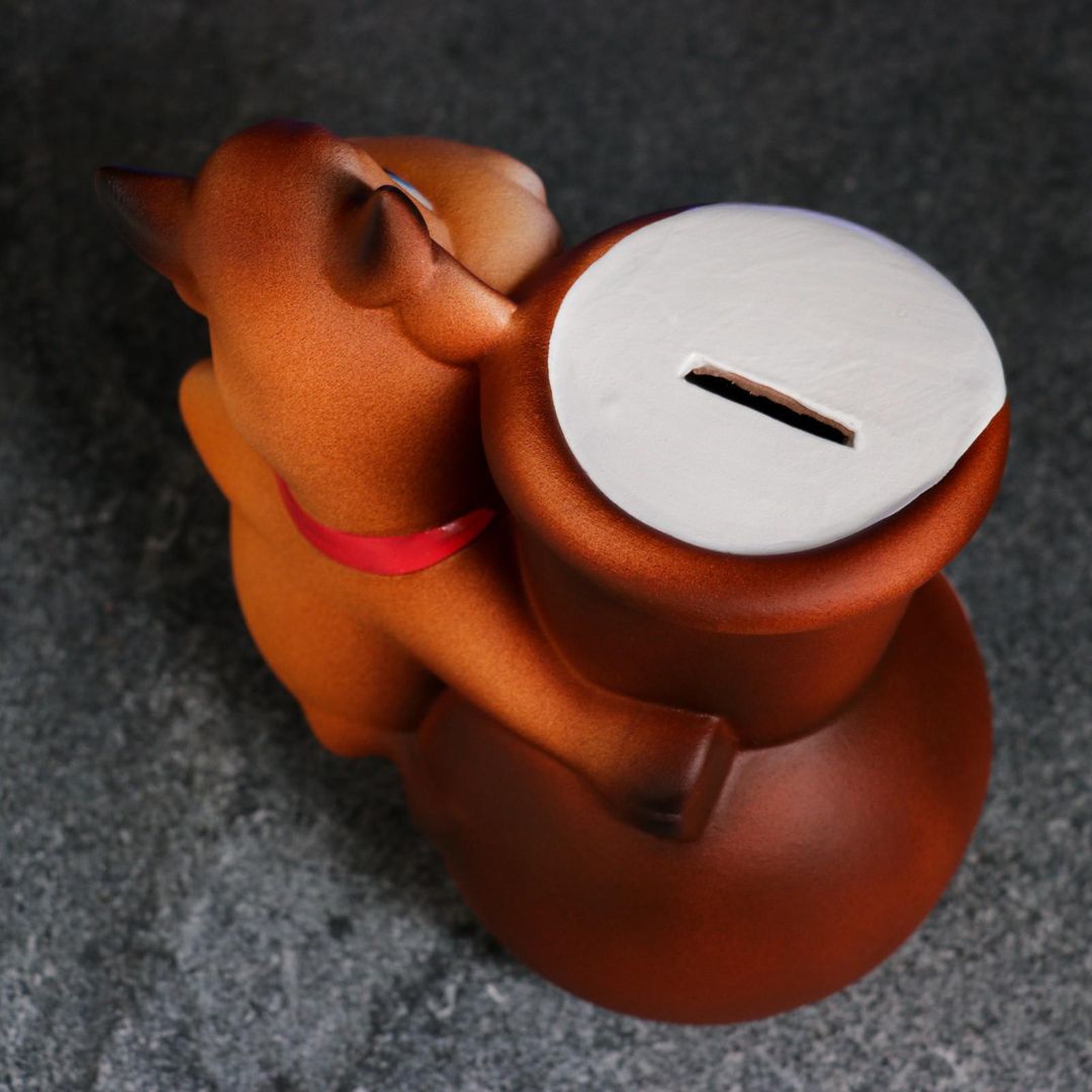 Копилка Корова с крынкой Жизнь сметана