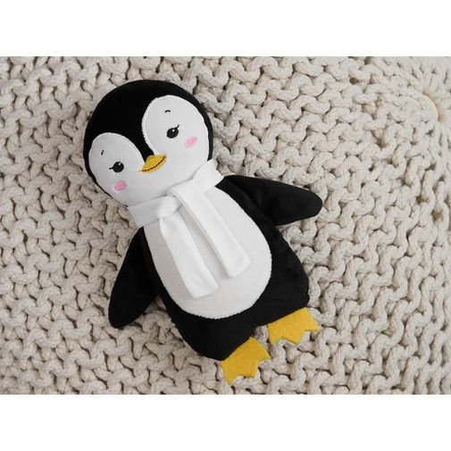 Мягкая игрушка Beastie Toys Пингвиненок с белым шарфом