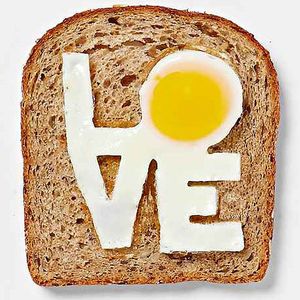 Форма для яичницы Люблю тебя Fry Love You
