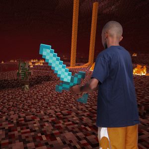 Алмазный меч Minecraft
