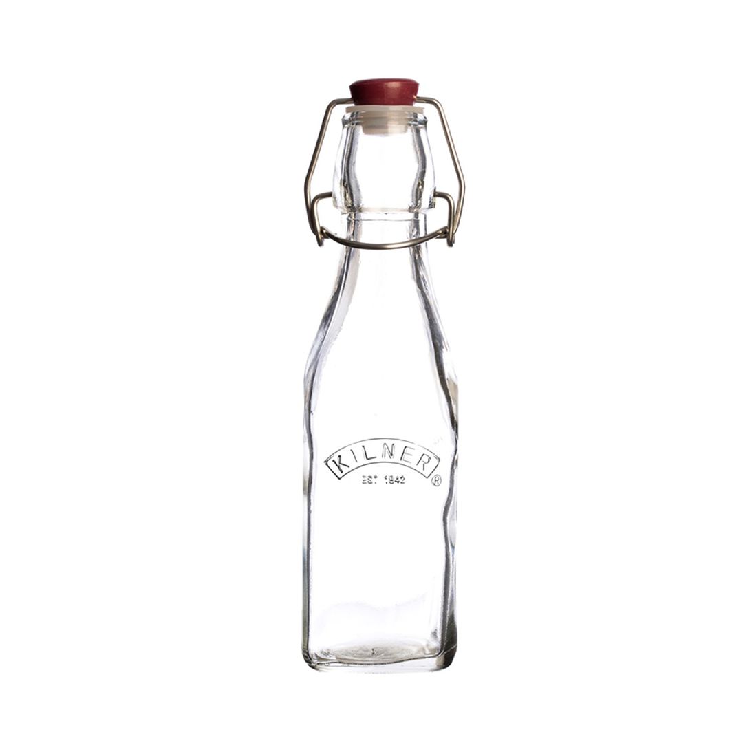 Бутылка Clip Top квадратная Kilner (250 мл)