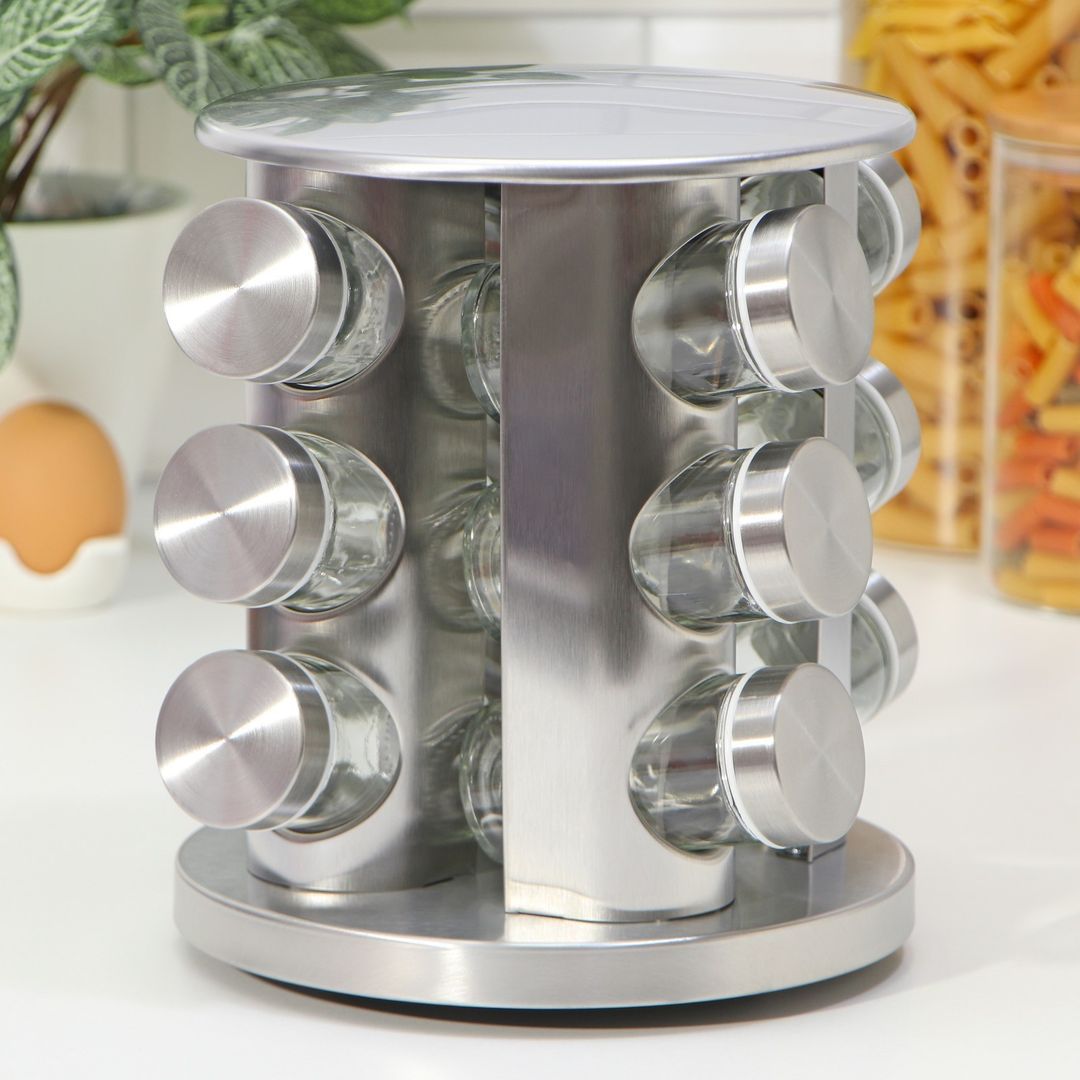 Набор для специй на подставке Стиль (12 шт)