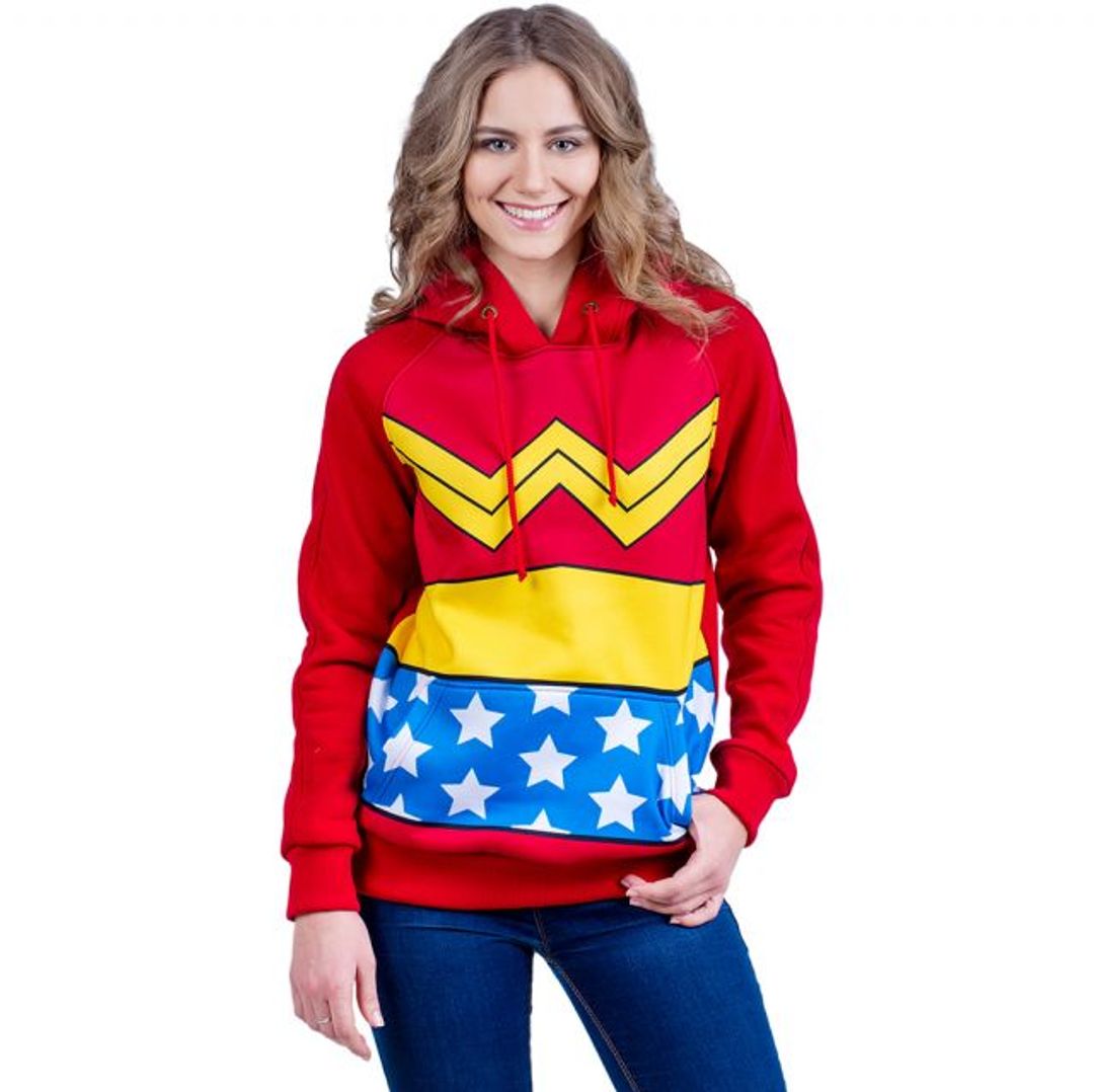 Толстовка Wonder Woman (женская) Толстовка Wonder Woman (женская)