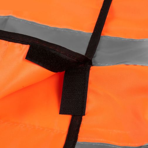 Сигнальный светоотражающий жилет (оранжевый) Сигнальный светоотражающий жилет (оранжевый)