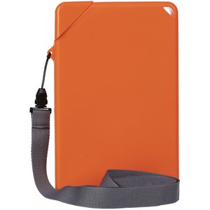 Плоская бутылка для воды Flacon (оранжевый)