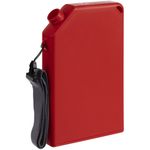 Плоская бутылка для воды Flacon (красный)