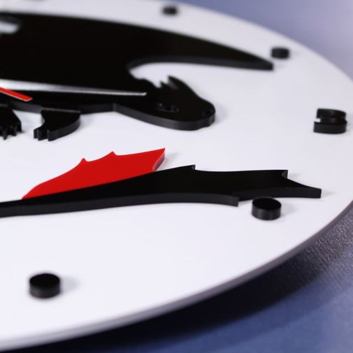 Часы настенные Беззубик How to train your dragon Крупным планом