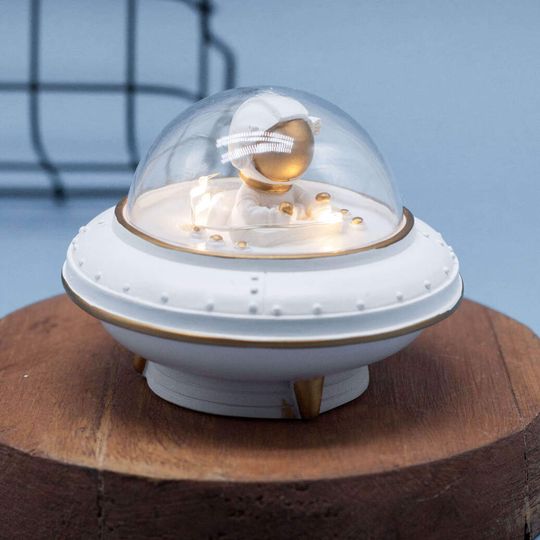 Ночник НЛО Flying saucer (Белый)