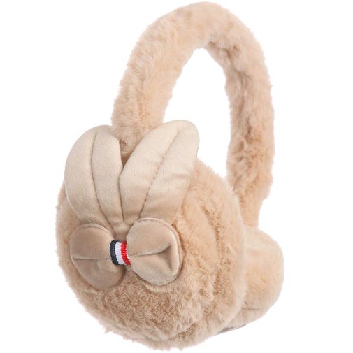 Меховые наушники Ушки зайчика (Бежевый) Меховые наушники Ушки зайчика (Бежевый)