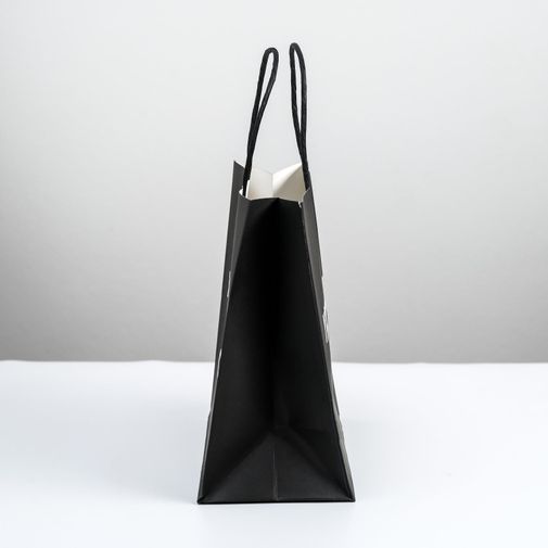 Подарочный пакет Хуже уже некуда (22 х 22 х 11 см)