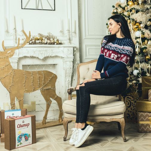 Свитер Рождество