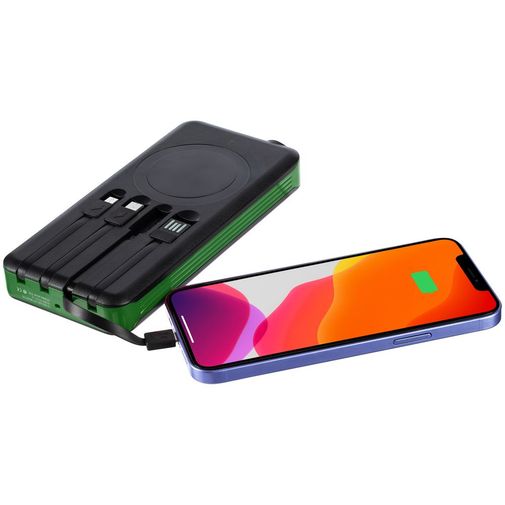 Аккумулятор Holiday Maker, 10000 мАч (Зеленый) Аккумулятор Holiday Maker, 10000 мАч (Зеленый)