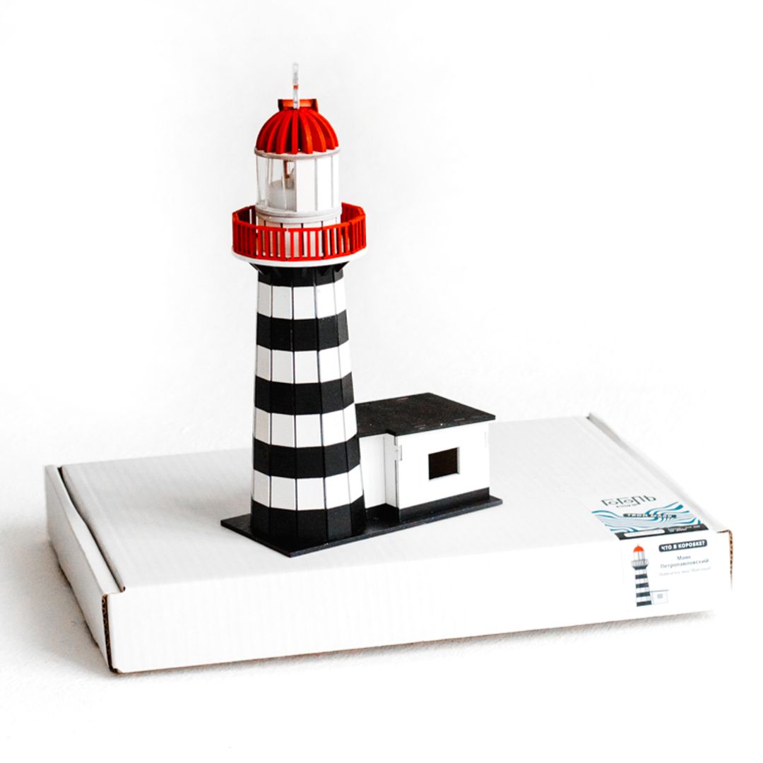 Модель сборная Маяк Петропавловский (мыс Маячный)