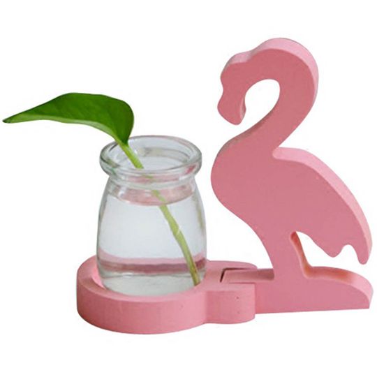                                      Декоративная ваза Фламинго