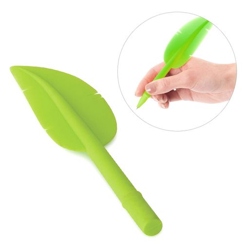 Зеленая ручка-перо