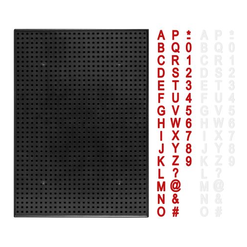 Магнитная доска с набором букв и цифр Billboard Магнитная доска с набором букв и цифр Billboard