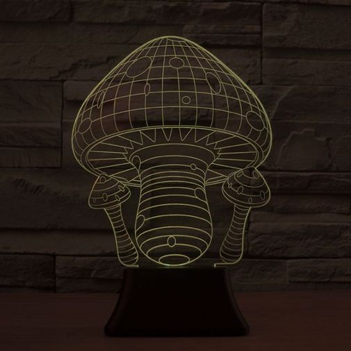 3D Лампа Гриб 3D Лампа Гриб