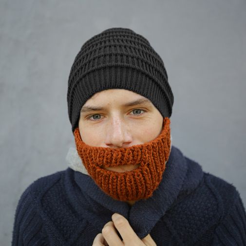 Шапка с бородой Шапка с бородой