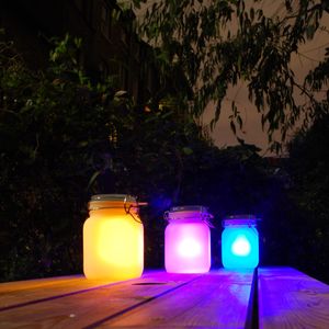 Светящаяся банка на солнечной батарее Sun Jar