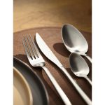 Набор столовых приборов Pure, серебристые матовые, 24 пред. Набор столовых приборов Pure, серебристые матовые, 24 пред.