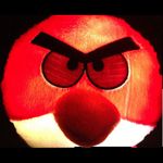 Светящаяся подушка Angry Birds