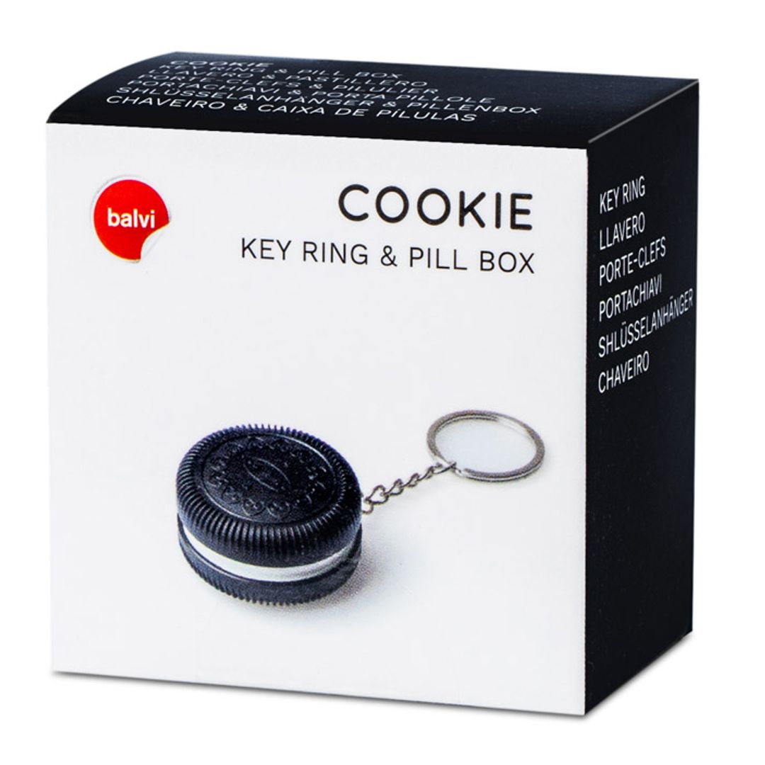 Брелок-таблетница Печенька Cookie Брелок-таблетница Печенька Cookie