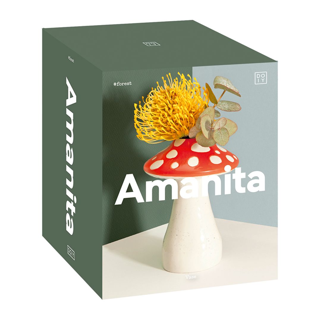Ваза для цветов Amanita (15 см)
