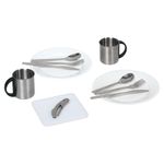 Набор для пикника Fridag на 2 персоны (темно-синий с серым)