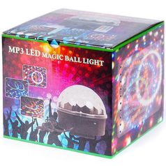 Светодиодный дискошар с динамиком Led magic ball light Bluetooth