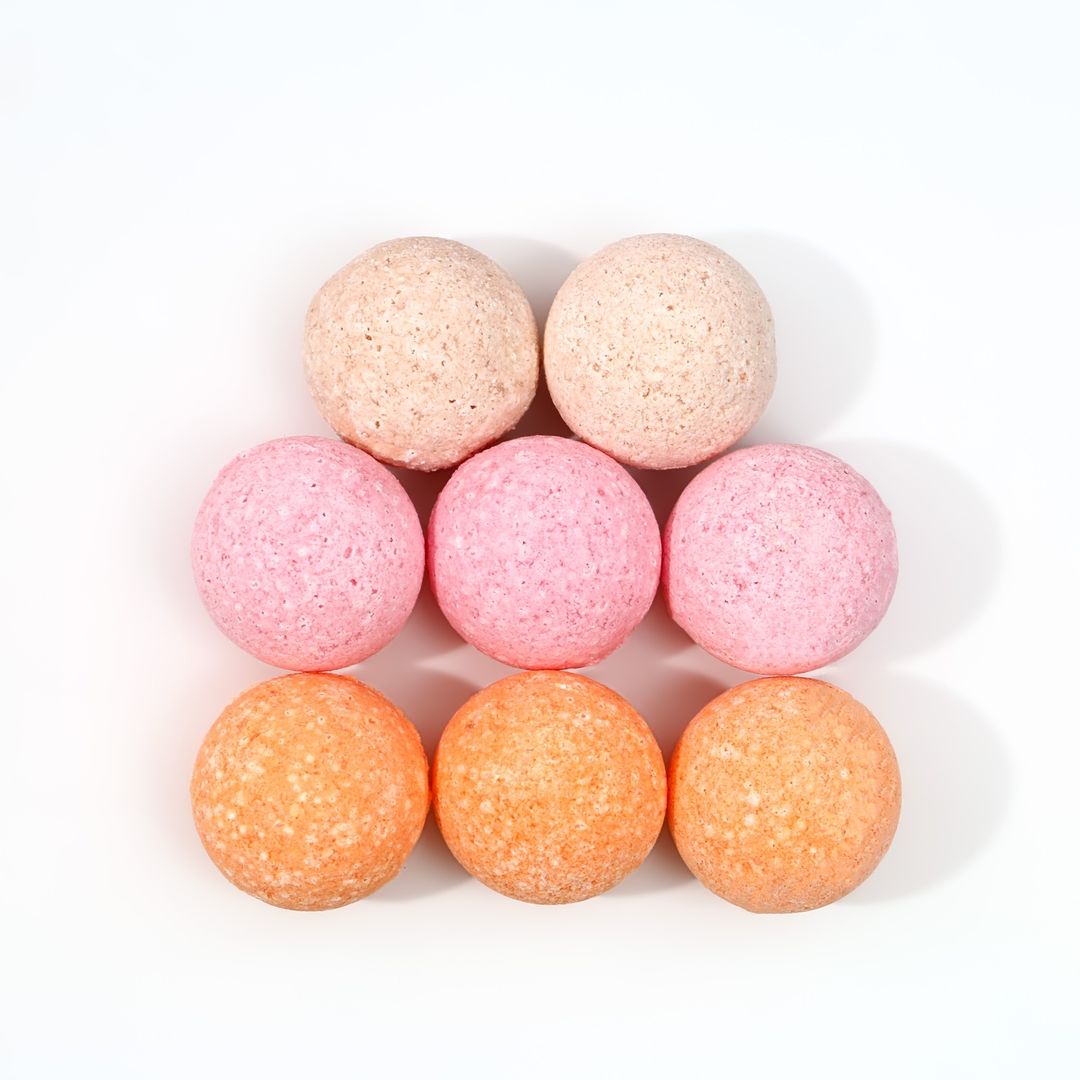 Бомбочки для ванны Сияй от счастья! Бомбочки для ванны Сияй от счастья!