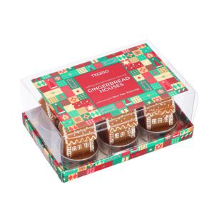 Набор декоративных свечей Gingerbread houses из коллекции New Year Essential, 6 шт. Набор декоративных свечей Gingerbread houses из коллекции New Year Essential, 6 шт.