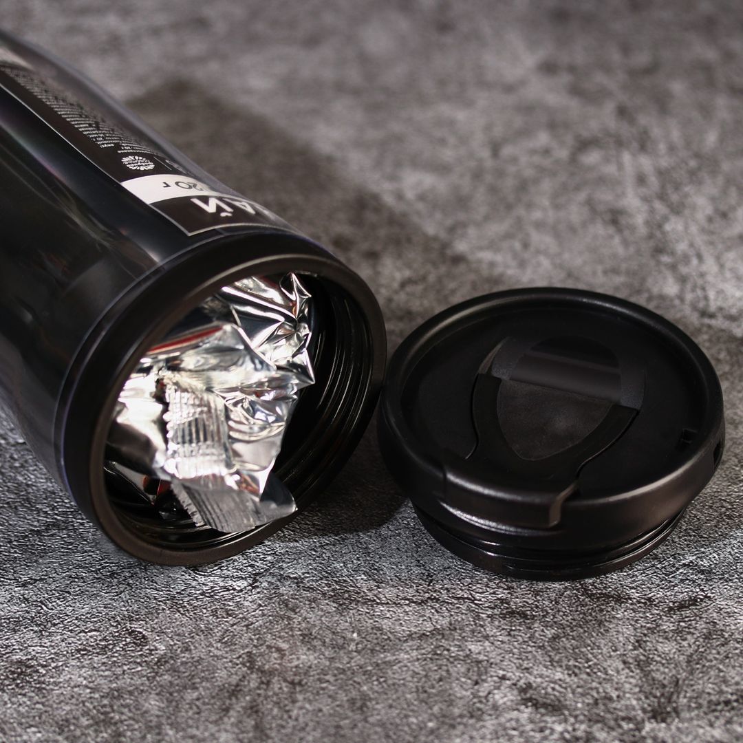 Чай с лимоном и мятой в термостакане Самому сильному мужчине