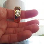 Кружка Кольцо с бриллиантом (Белый с золотым кольцом) Отзыв