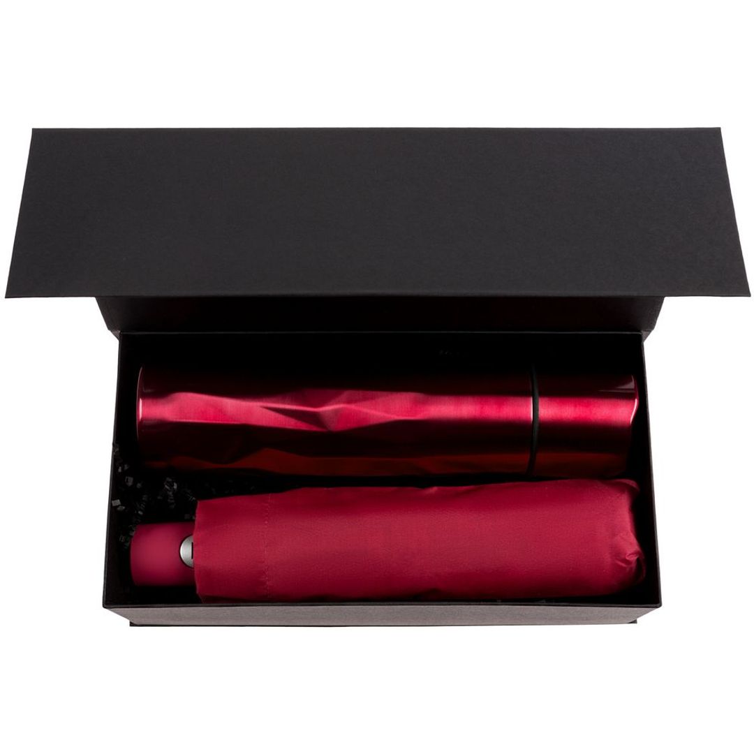 Набор зонт и термос Gems (Красный) Набор зонт и термос Gems (Красный)