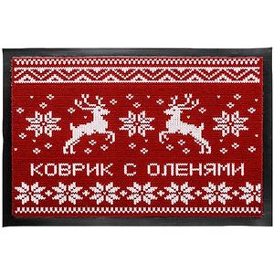Коврик для входной двери Коврик с оленями