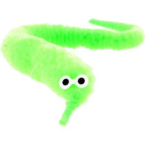 Волшебный червячок Пушистик Байла Magic Worm (Радужный) (Салатовый)