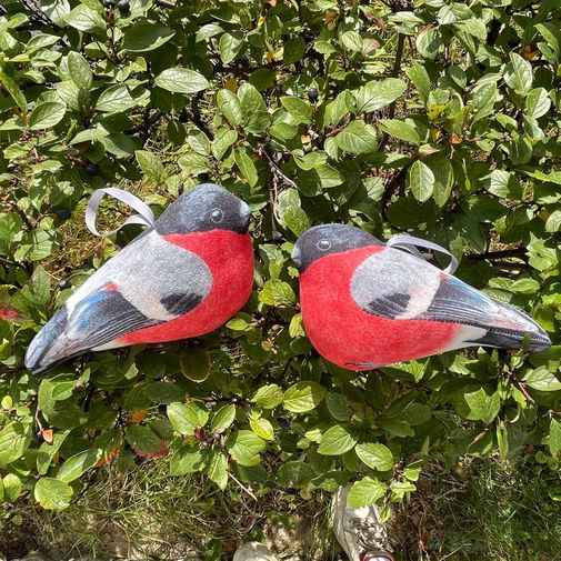 Игрушка птица Снегирь Игрушка птица Снегирь