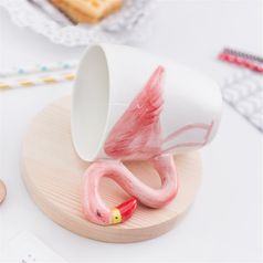 Кружка 3D Фламинго