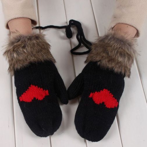 Сердечные Варежки