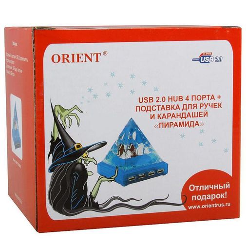USB Хаб Пирамида с рыбками USB Хаб Пирамида с рыбками