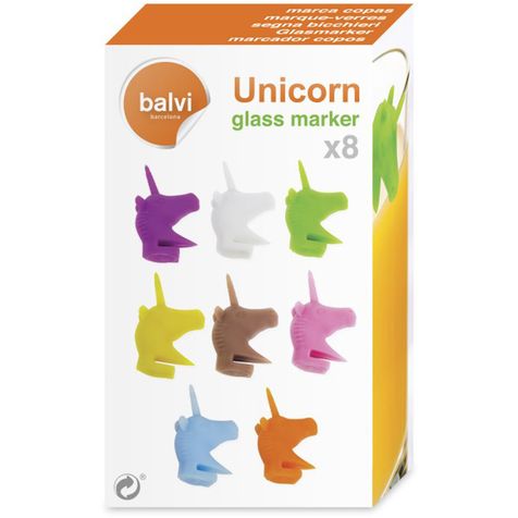 Маркеры для стаканов Unicorn (8 шт)