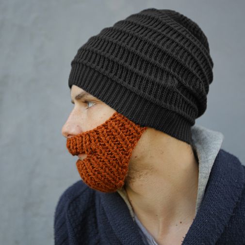 Шапка с бородой Шапка с бородой