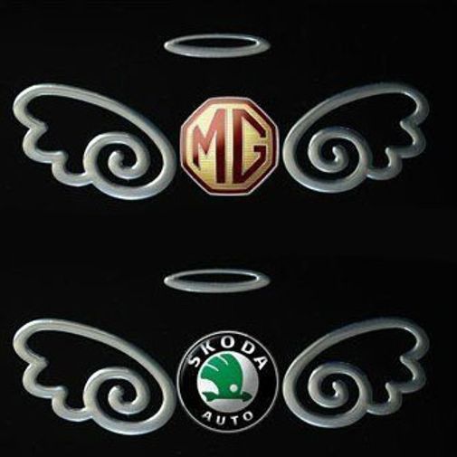 Наклейка на эмблему авто Ангел Наклейка на эмблему авто Ангел