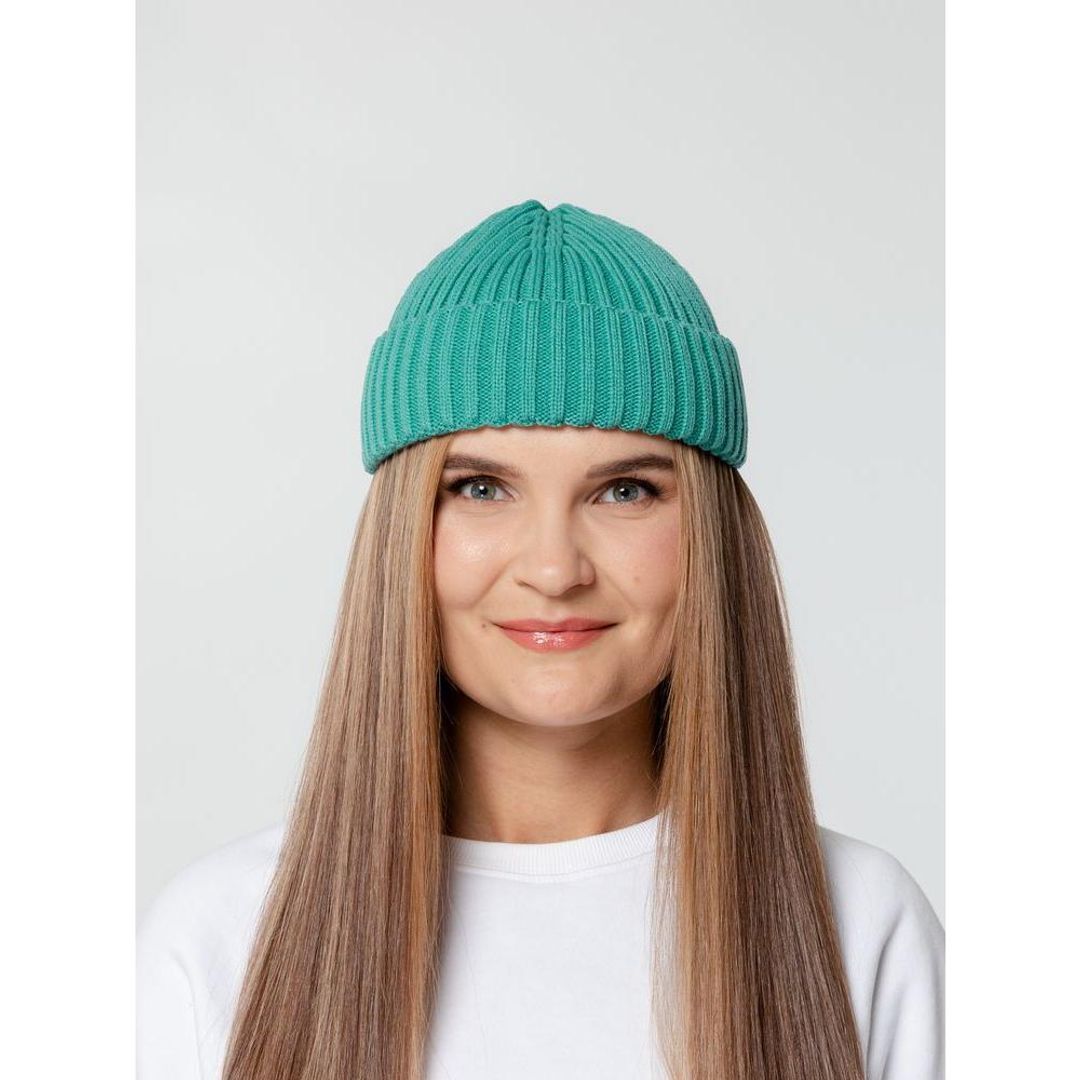 Шапка Hipsta бирюзовая (Тиффани)