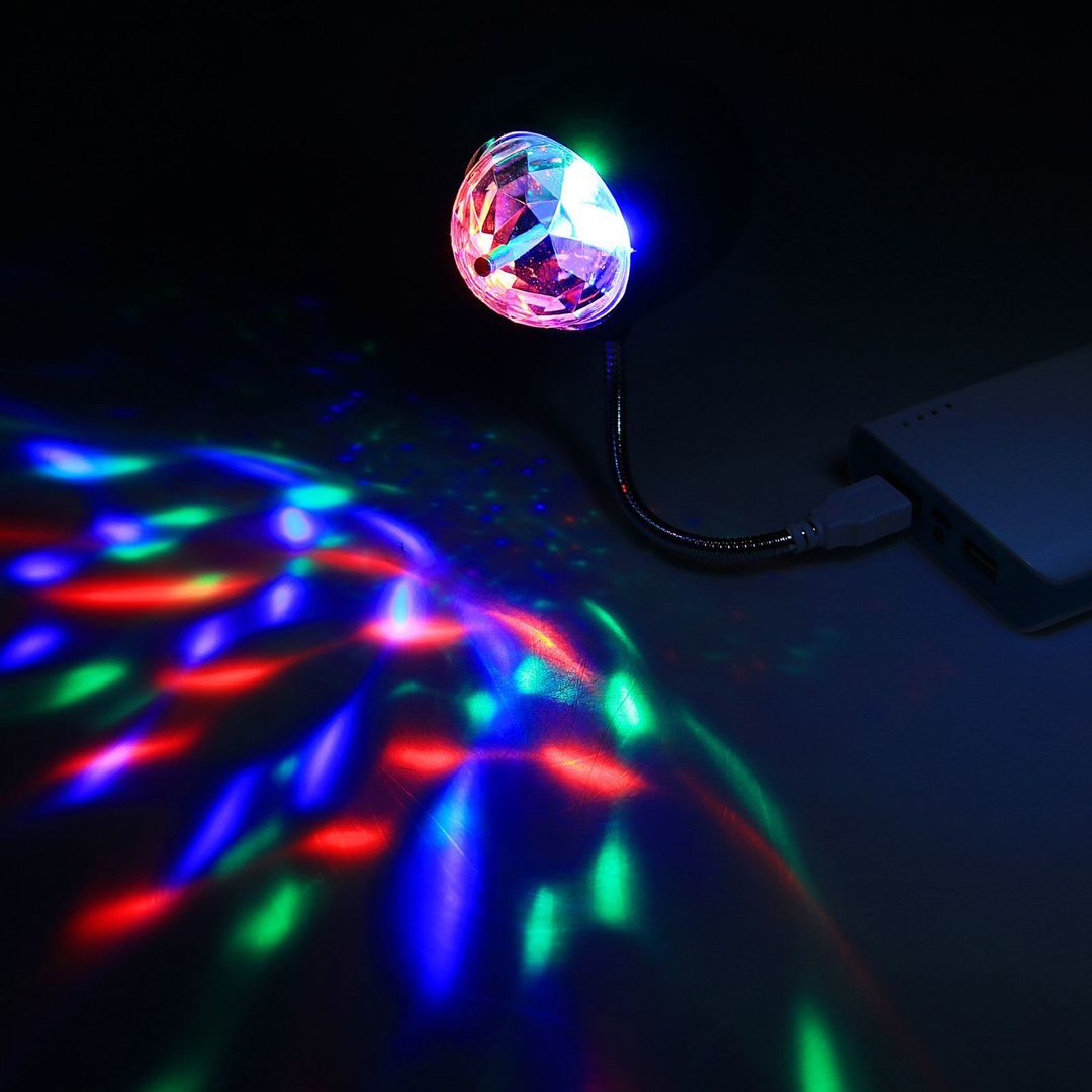 USB Лампа Диско Шар (2 в 1) USB Лампа Диско Шар (2 в 1)
