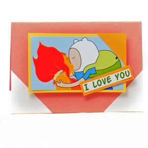 Открытка Adventure Time I love you