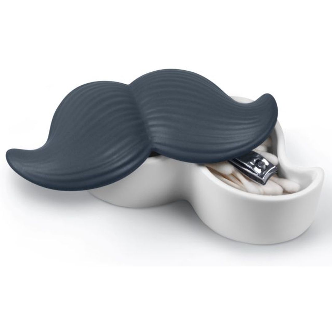 Шкатулка Усы Stache Box В приоткрытом виде Шкатулка Усы Stache Box В приоткрытом виде