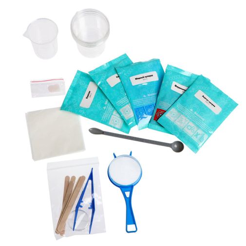 Набор для опытов Лаборатория удивительных кристаллов Набор для опытов Лаборатория удивительных кристаллов